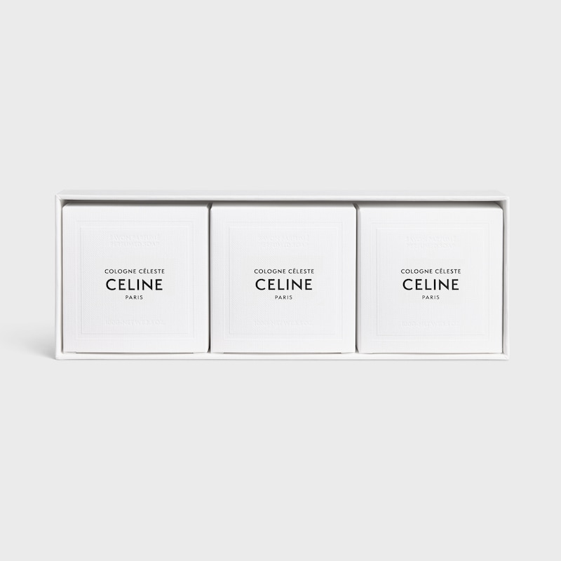 perfumed soaps set
cologne ceacuteleste 3x100g