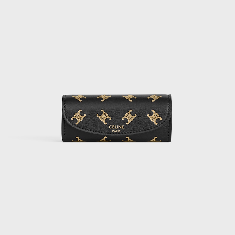 ring case in calfskin embossed triomphe