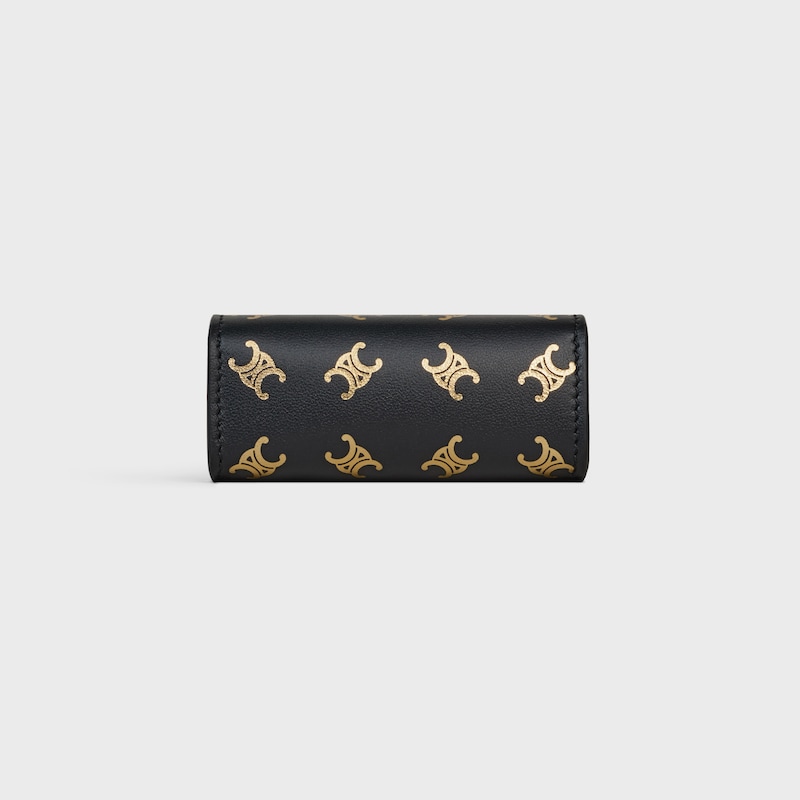 ring case in calfskin embossed triomphe