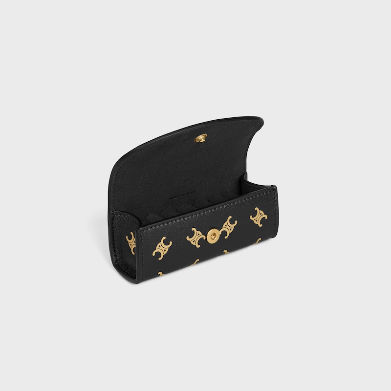 ring case in calfskin embossed triomphe