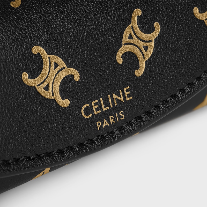 ring case in calfskin embossed triomphe