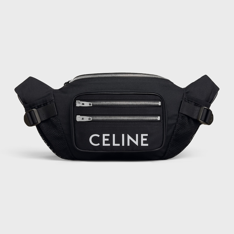 belt bag trekking in nylon with celine print