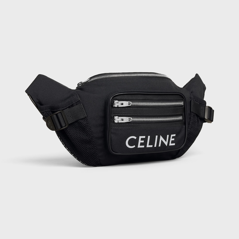 belt bag trekking in nylon with celine print