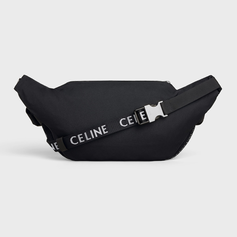 belt bag trekking in nylon with celine print