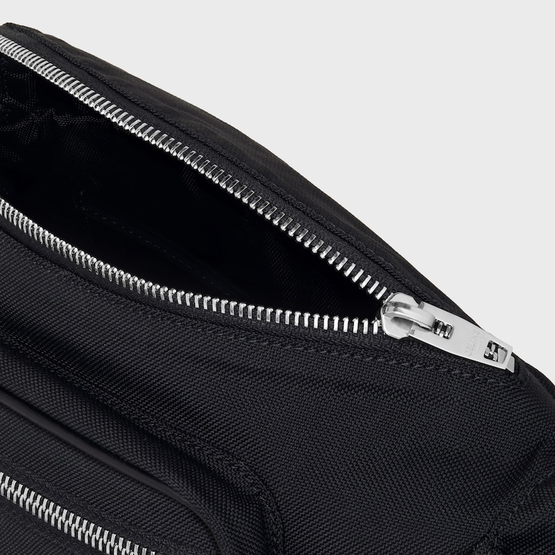 belt bag trekking in nylon with celine print