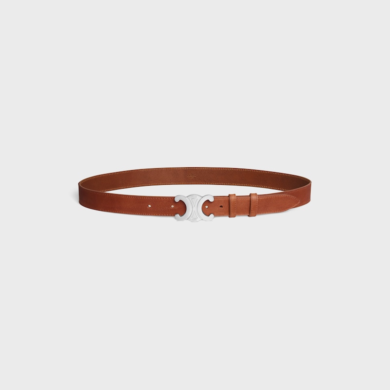 large 30mm triomphe belt in vintage calfskin