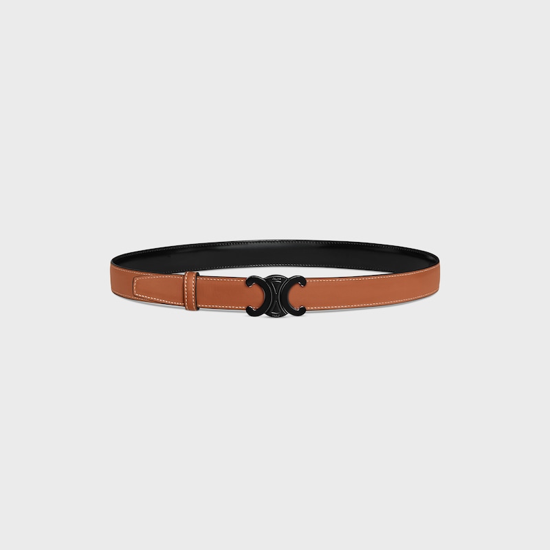 triomphe buckle amp reversible strap 25mm