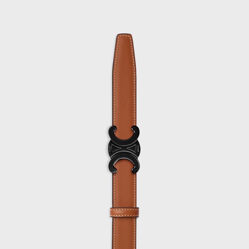 triomphe buckle amp reversible strap 25mm