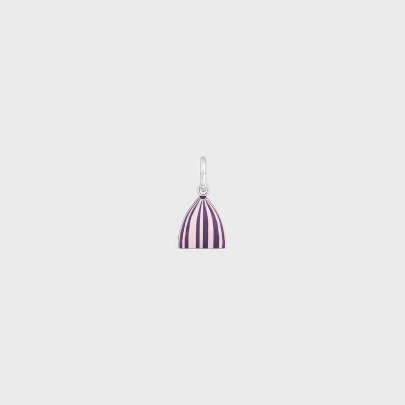 celine charms berlingot in resin and brass with rhodium finish