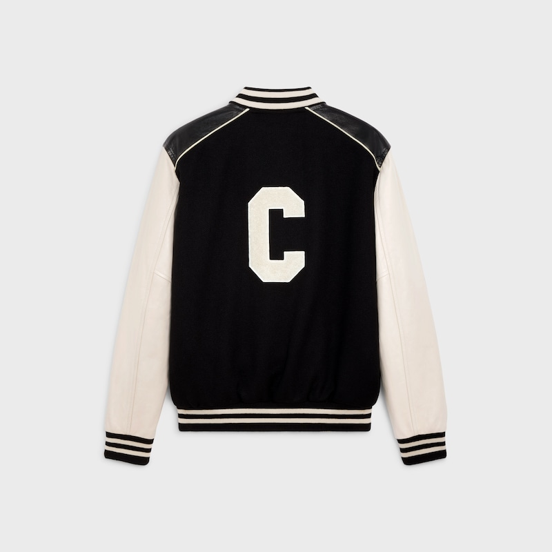 classic teddy jacket in textured wool