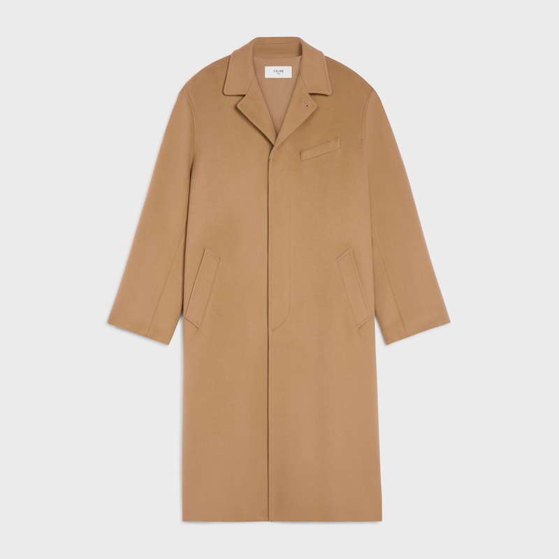 mac coat in wool cloth