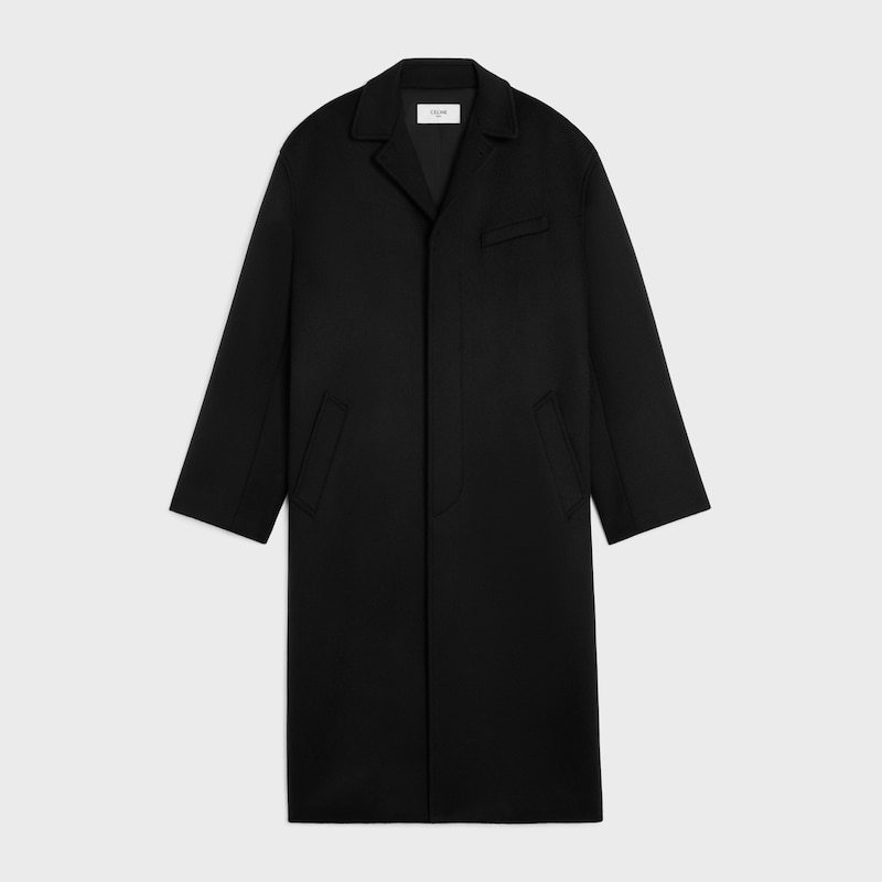 mac coat in wool cloth