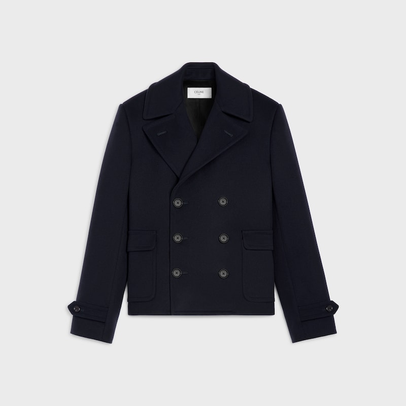 peacoat in cashmere cloth