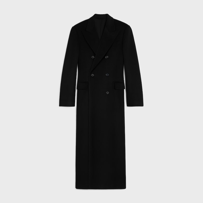 colonne coat in wool cloth