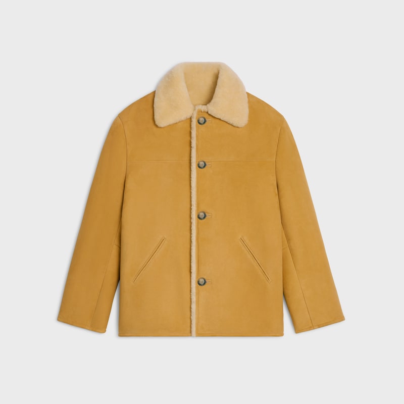 jacket in suede