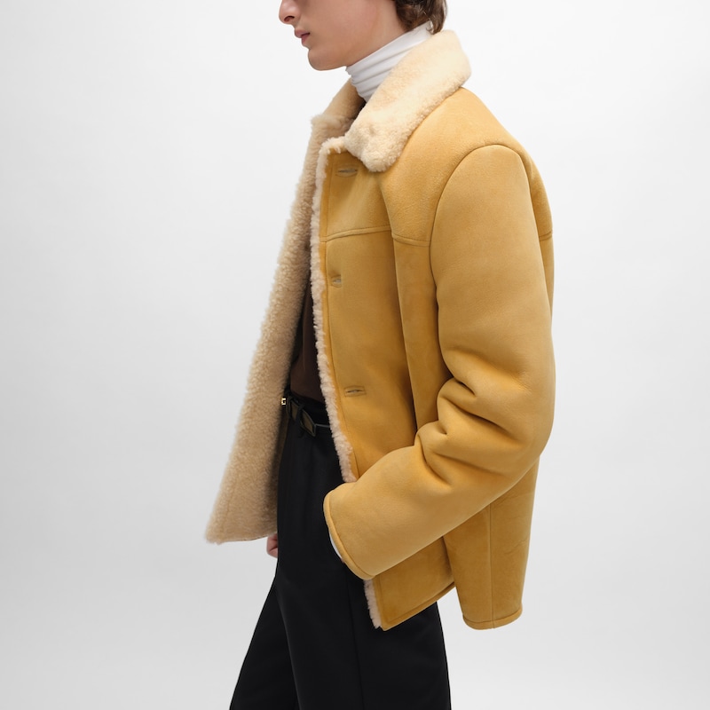 jacket in suede