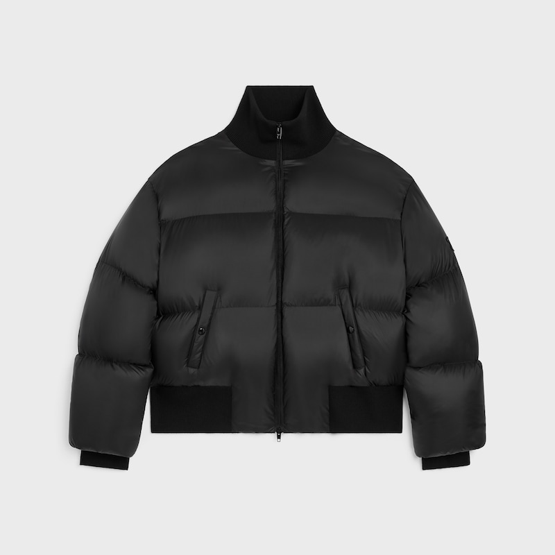puffer jacket in light nylon