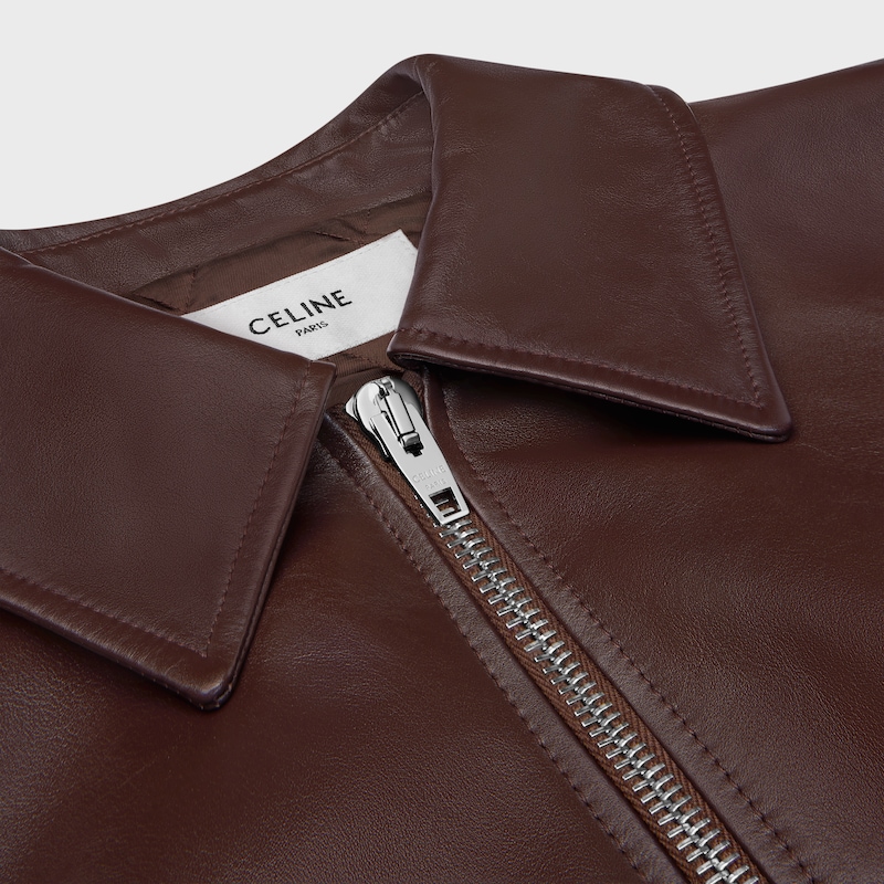 teddy jacket in calfskin