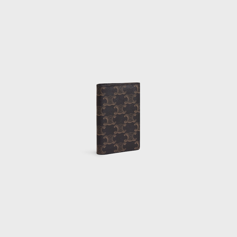 vertical card holder in triomphe canvas