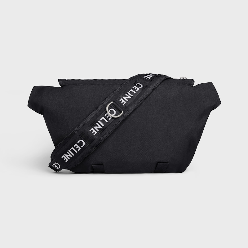 medium messenger trekking in nylon with celine print