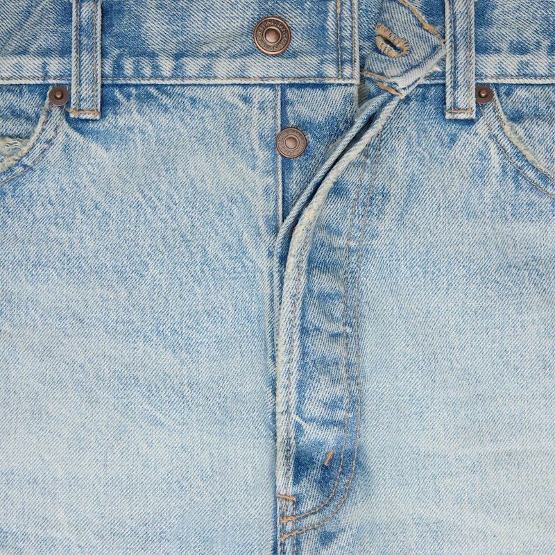 bermudas in cotton denim