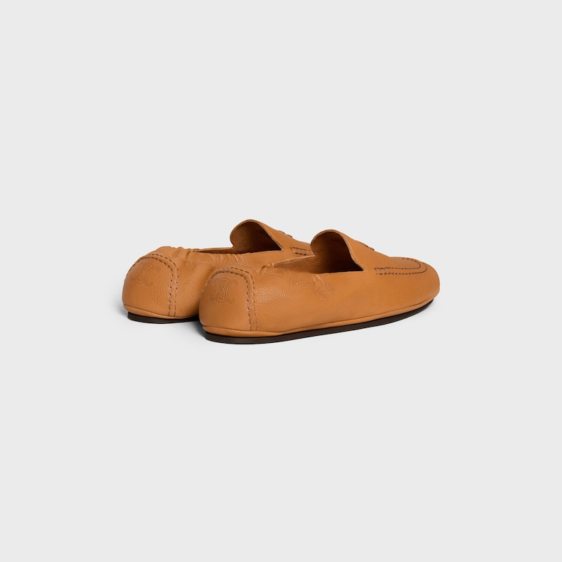 celine adam loafer with triomphe in goatskin