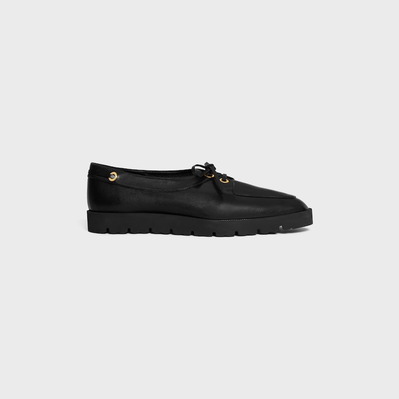 deck loafer in supple calfskin