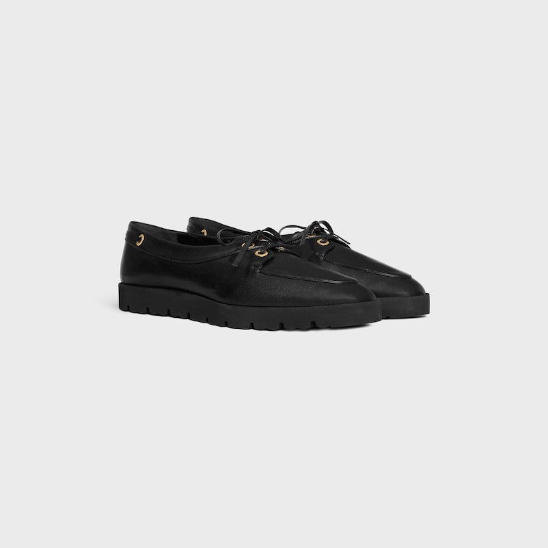 deck loafer in supple calfskin