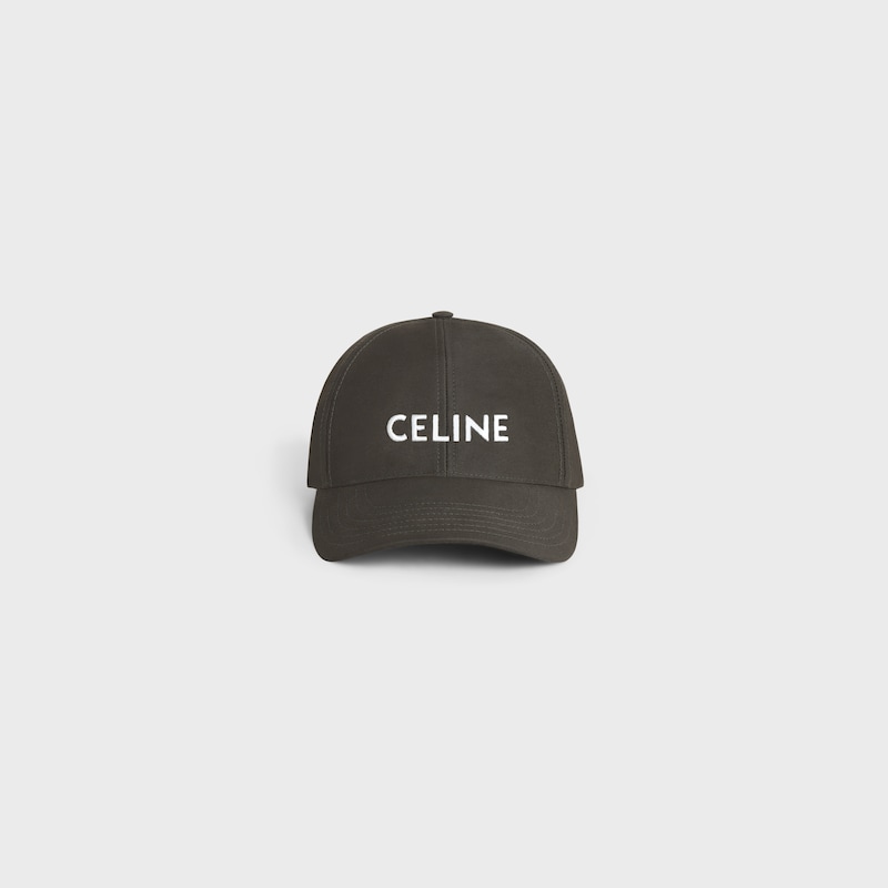 celine baseball cap in cotton