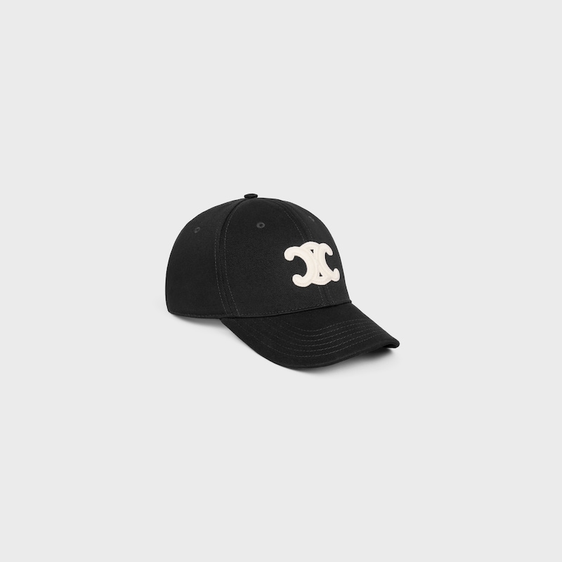 triomphe baseball cap in cotton drill