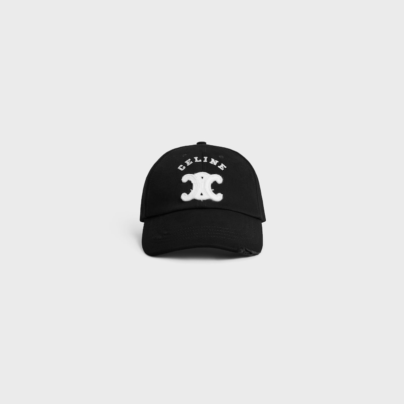 triomphe cap in cotton twill gabardine