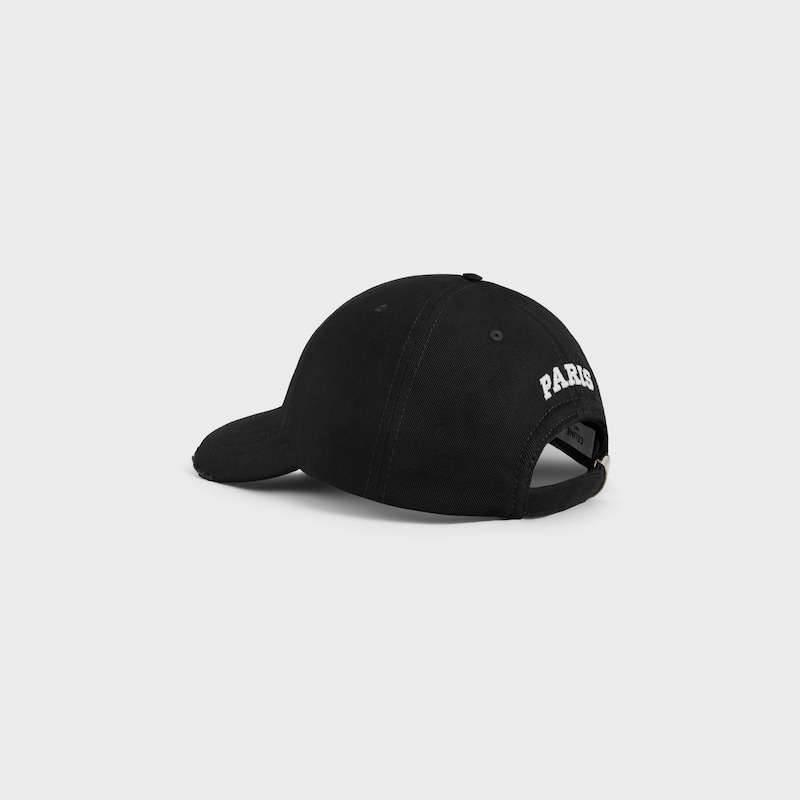 triomphe cap in cotton twill gabardine