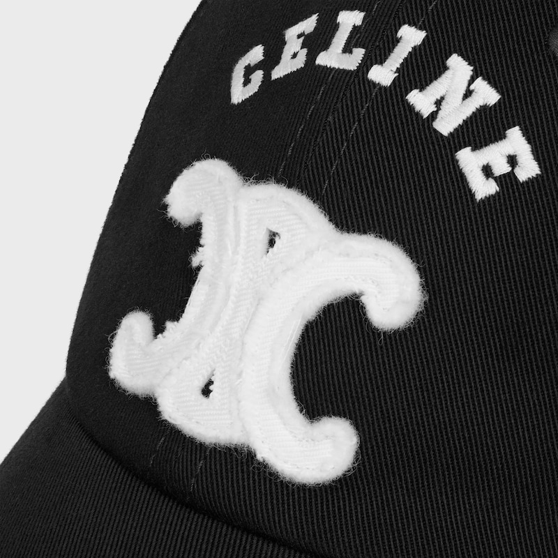 triomphe cap in cotton twill gabardine