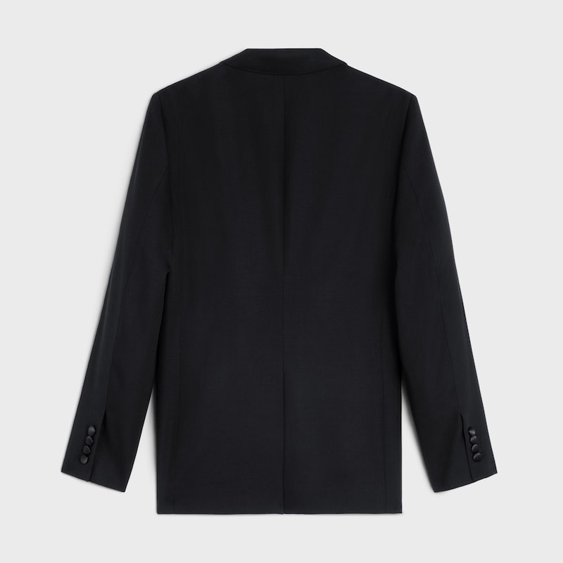 classic tux jacket in grain de poudre wool