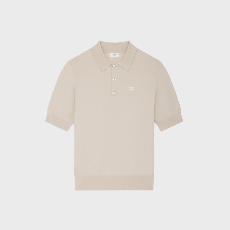 triomphe polo in fine cotton