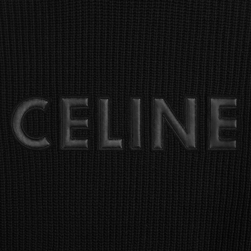 celine hooded sweater in monochromic wool
