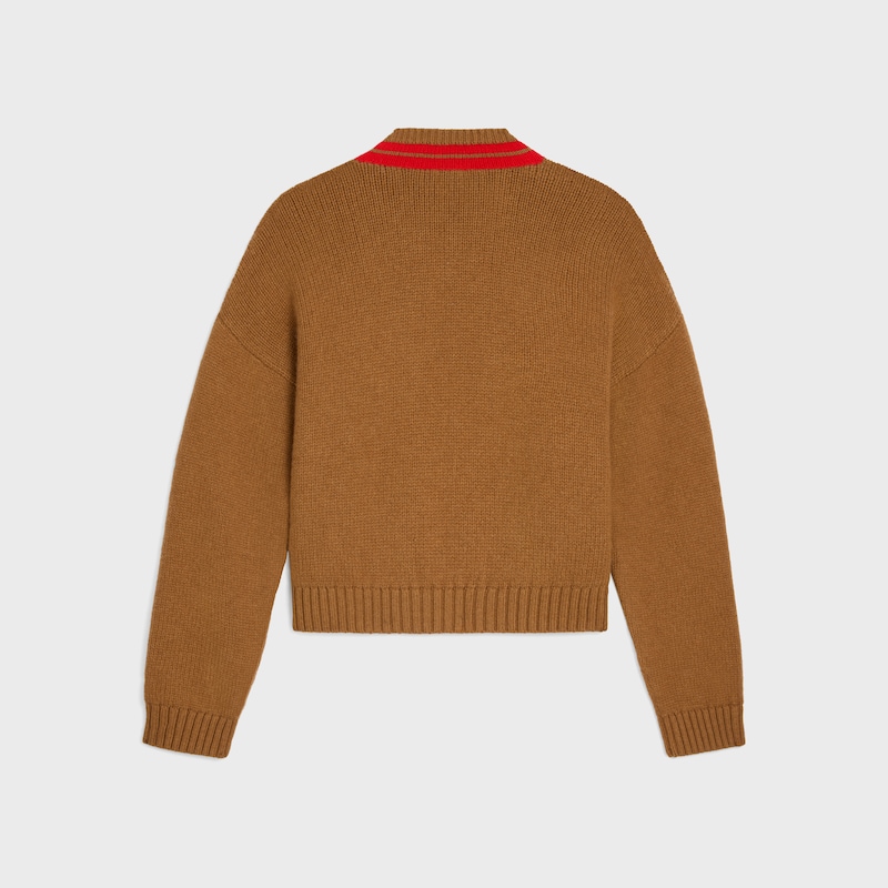 v-neck sweater in cashmere