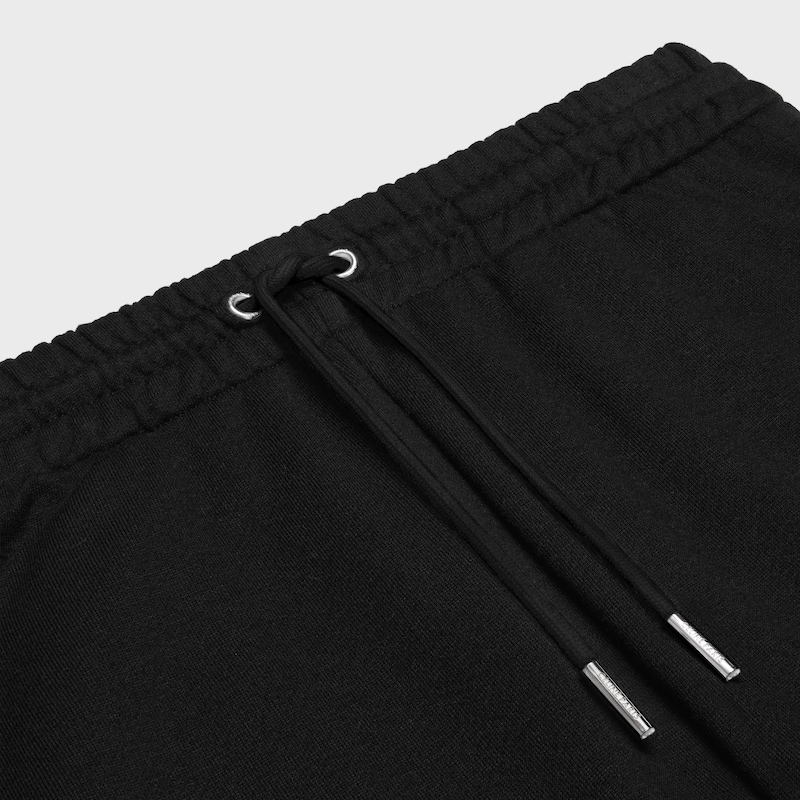 triomphe loose track pants in cotton and cashmere