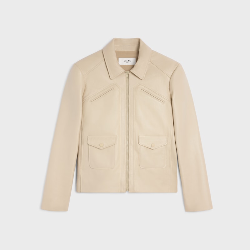 blouson in lambskin