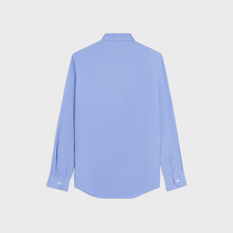 classic shirt in cotton poplin
