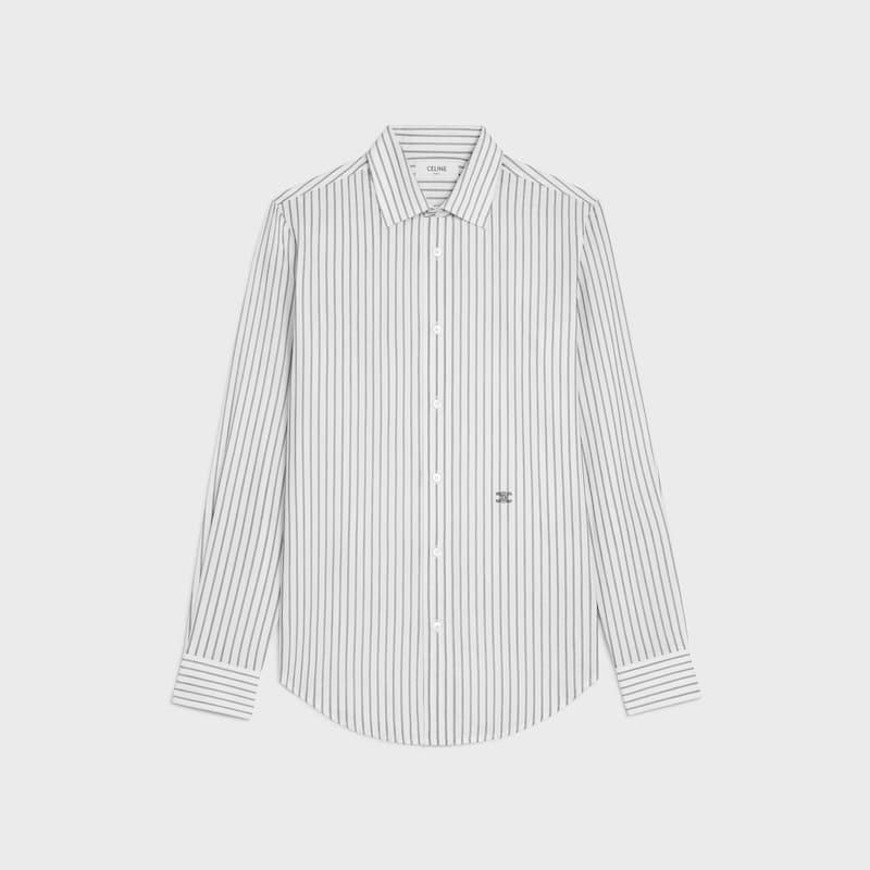 classic shirt in striped cotton