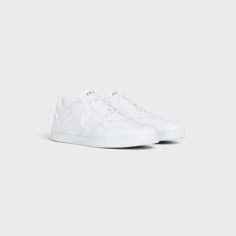 celine trainer ct-04 low lace-up sneaker in calfskin