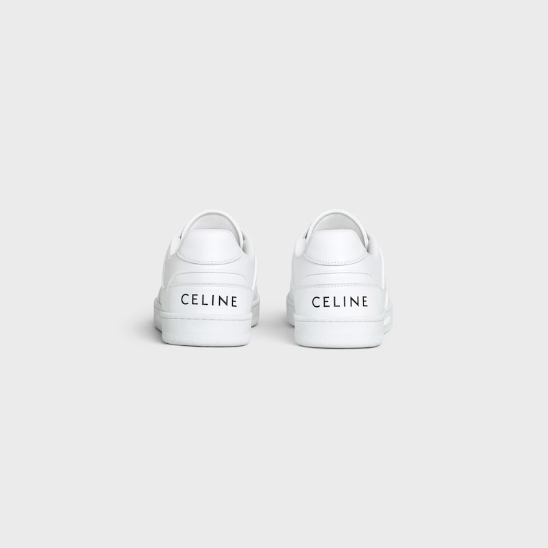 celine trainer ct-04 low lace-up sneaker in calfskin