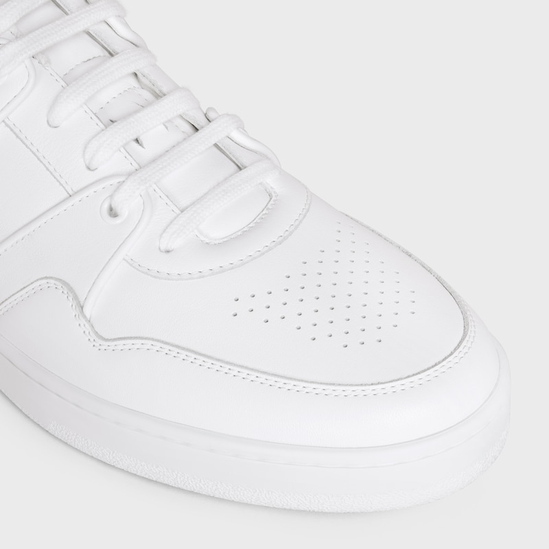 celine trainer ct-04 low lace-up sneaker in calfskin