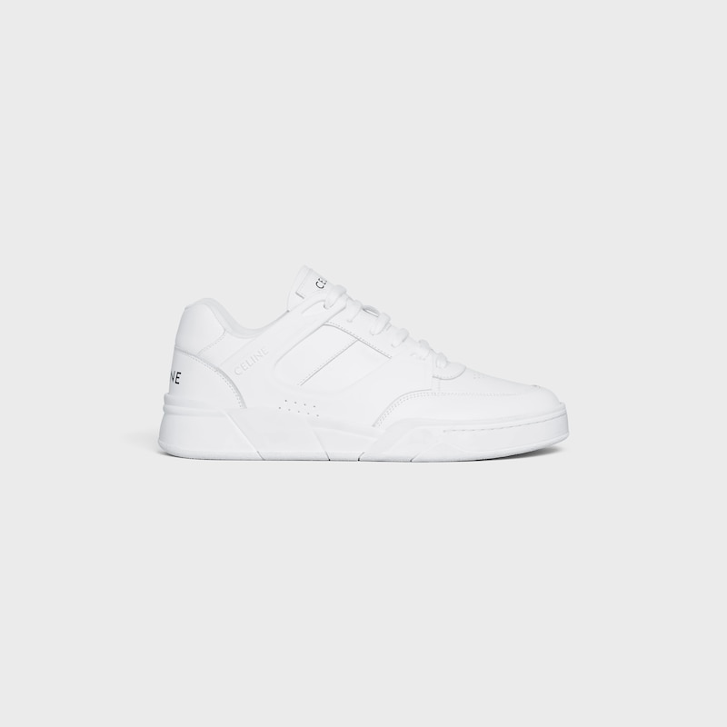 celine trainer ct-07 low lace-up sneaker in calfskin