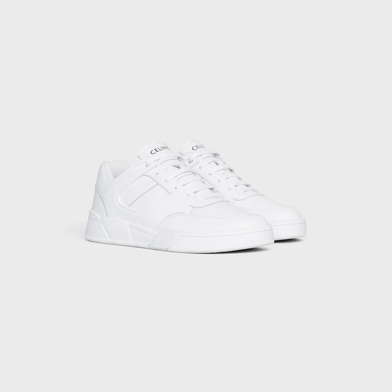 celine trainer ct-07 low lace-up sneaker in calfskin
