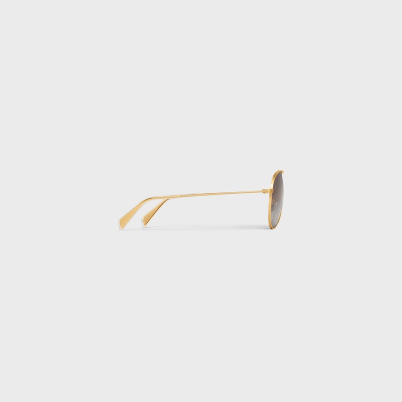 metal frame 01 sunglasses in metal with polarized lenses