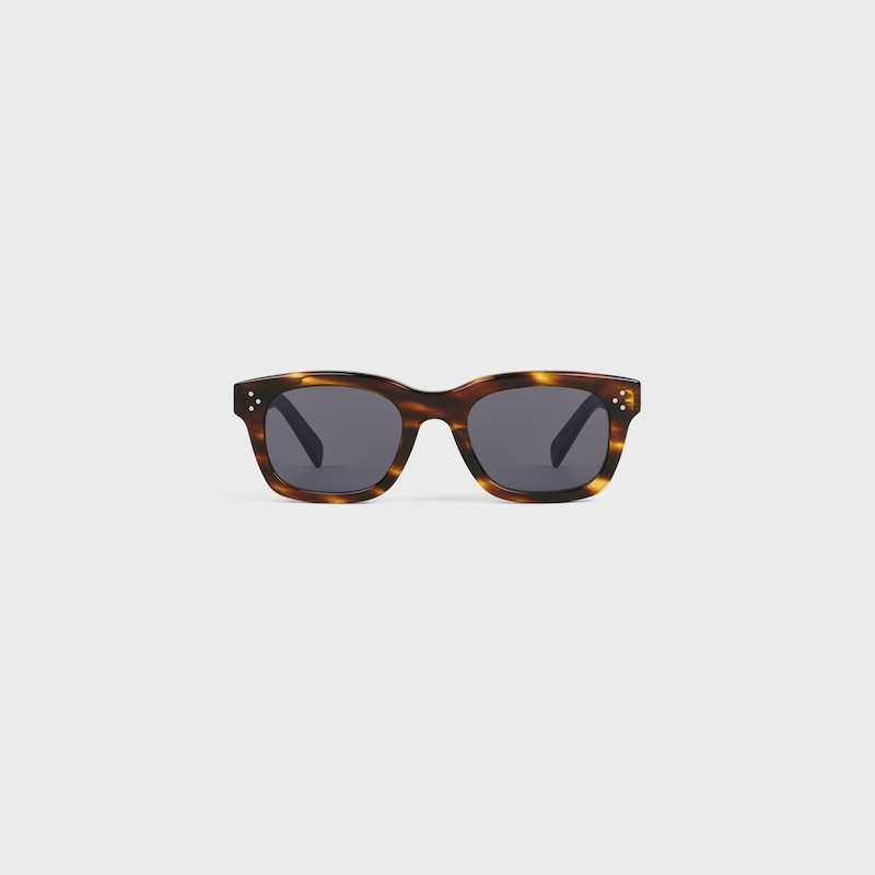 black frame 41 sunglasses in acetate