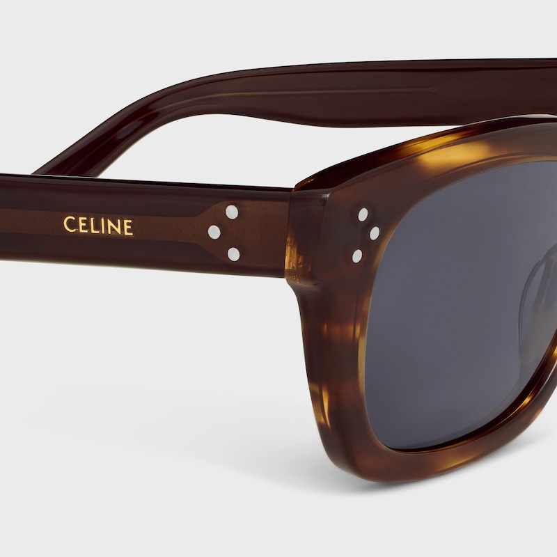 black frame 41 sunglasses in acetate