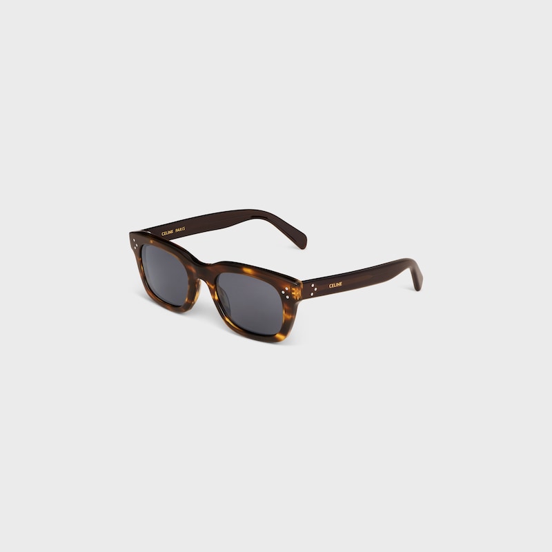 black frame 41 sunglasses in acetate